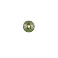 LED-WANDLEUCHTE - Messingfarben/Grün, Lifestyle, Glas/Metall (15,5/15cm)