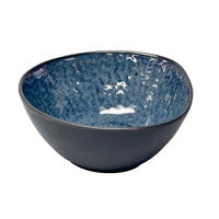 SCHÜSSEL SØREN BLUE   - Blau, Trend, Keramik (18,1/16,9cm) - Novel