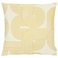 ZIERKISSEN 45/45 cm  - Beige/Hellgelb, Design, Textil (45/45cm) - Apelt