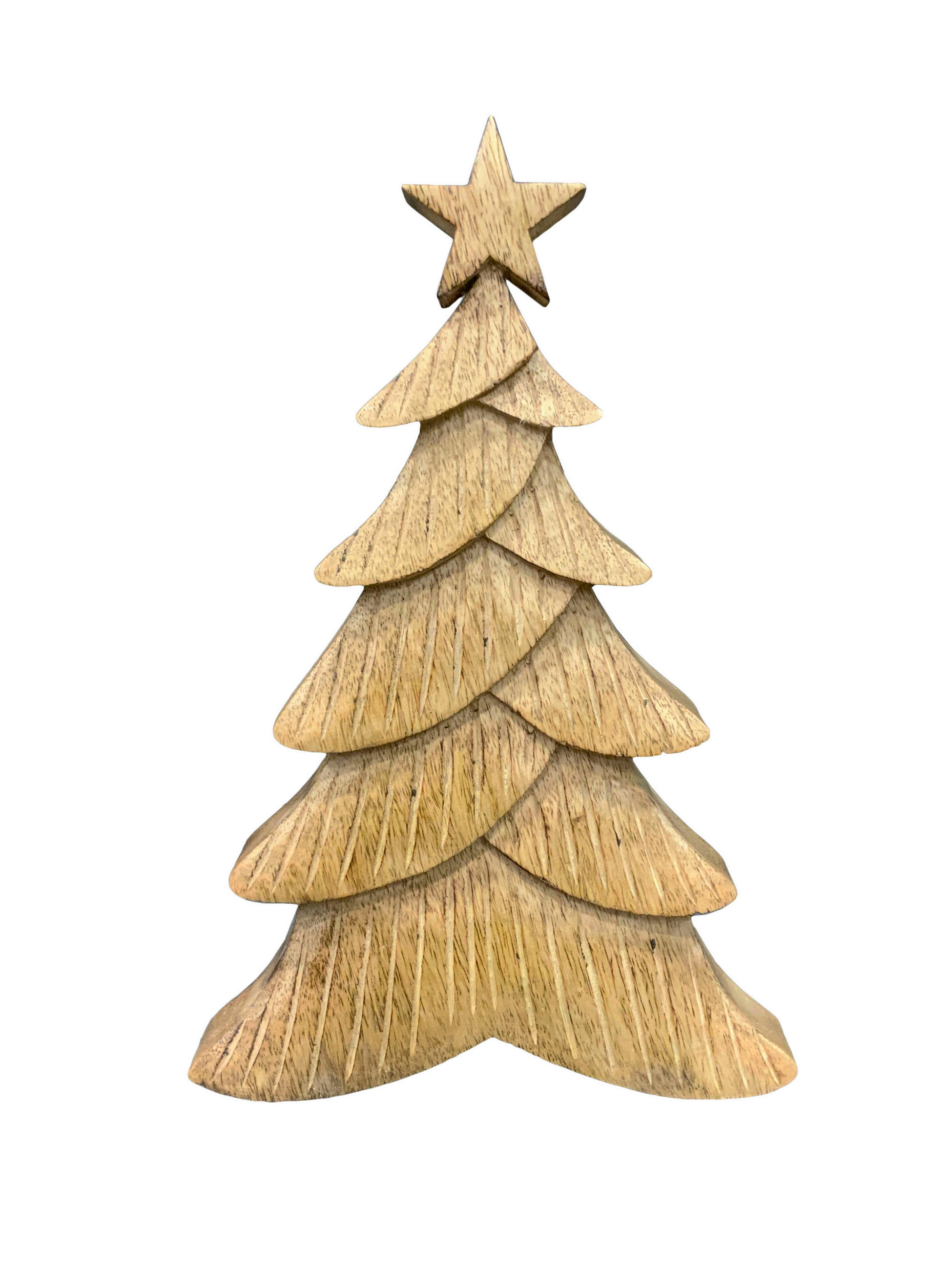 DEKOBAUM  - Naturfarben, LIFESTYLE, Holz (20,5/30,5/3,5cm) - X-Mas