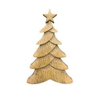 DEKOBAUM  - Naturfarben, LIFESTYLE, Holz (20,5/30,5/3,5cm) - X-Mas