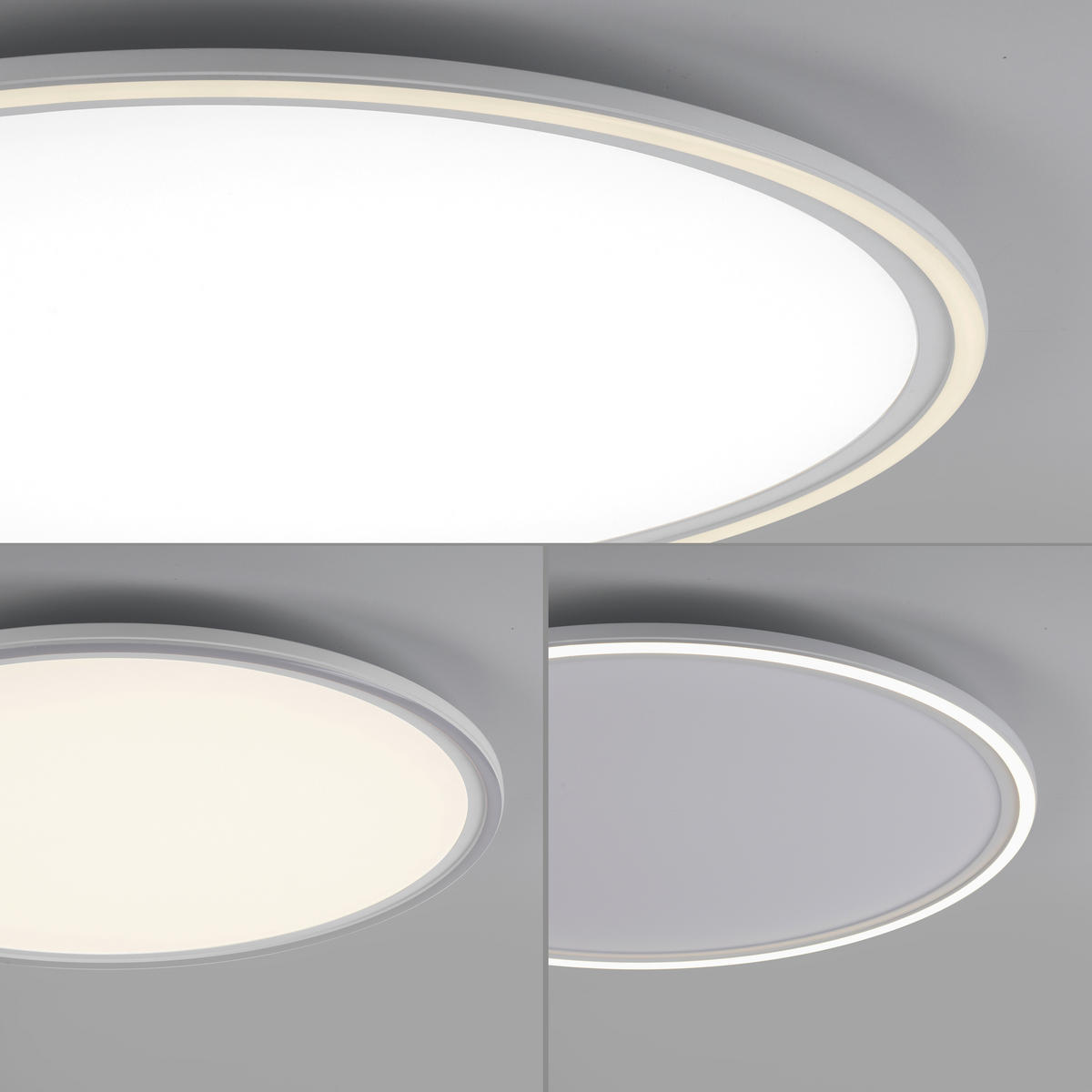 LED-DECKENLEUCHTE 60/60/5,8 cm   - Weiß, Basics, Metall (60/60/5,8cm)