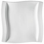 DESSERTTELLER Swing   21,5/21,5 cm  - Weiß, Basics, Keramik (21,5/21,5cm) - Novel