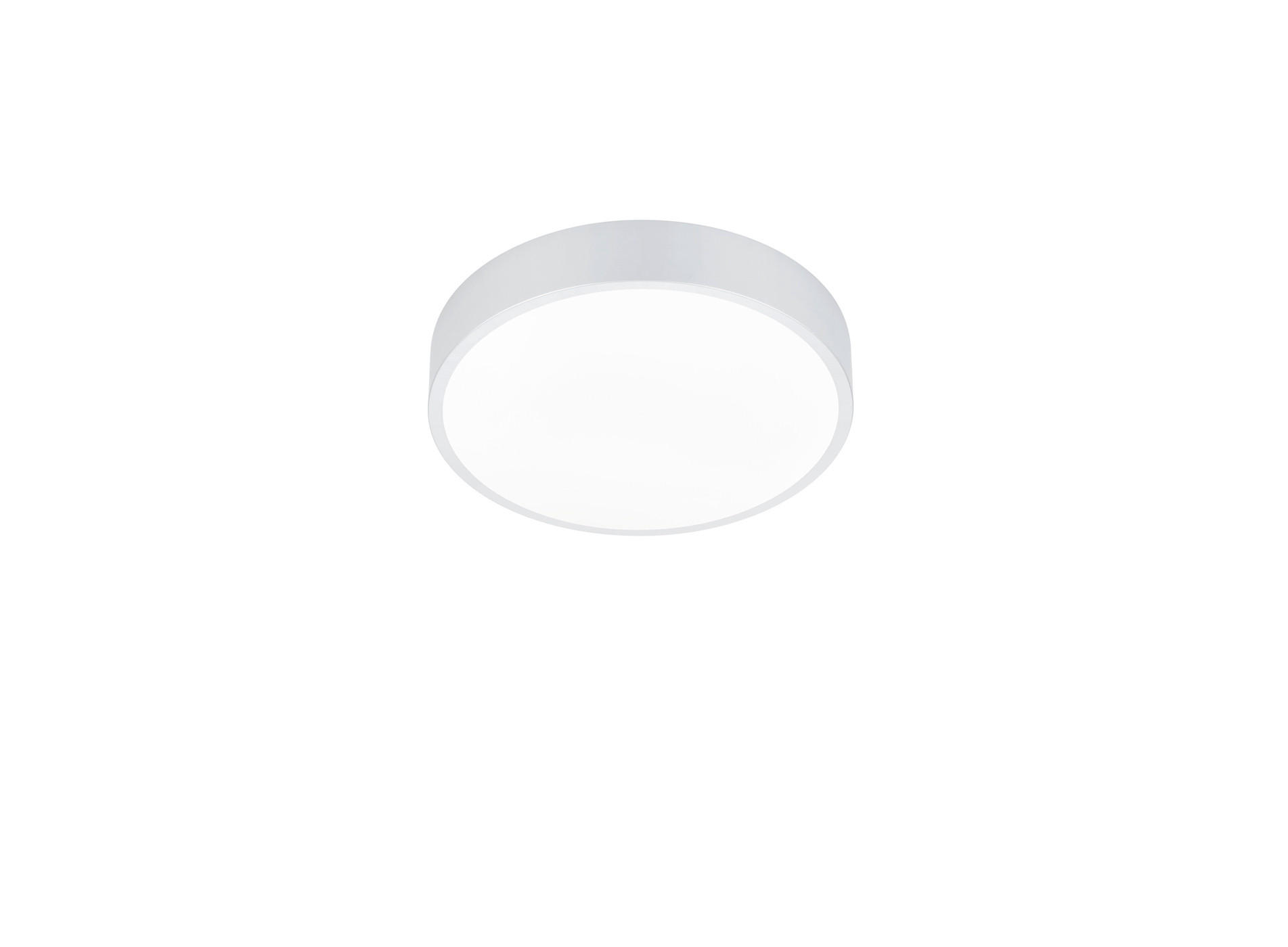 Trio Leuchten Led-Deckenleuchte Waco Weiß 31x6.5x31 cm