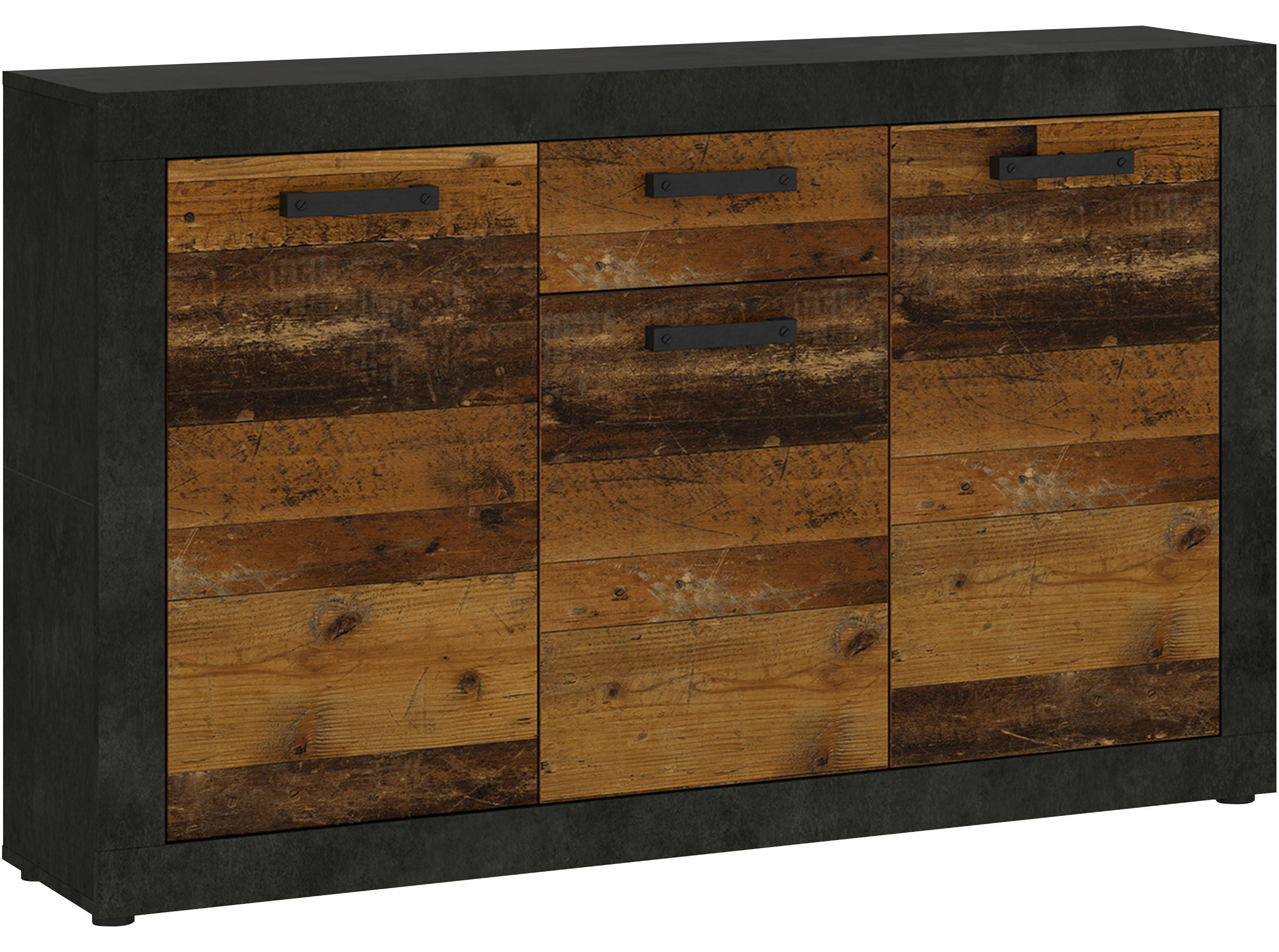 Sideboard Kassel Eichefarben B: 135,2 cm