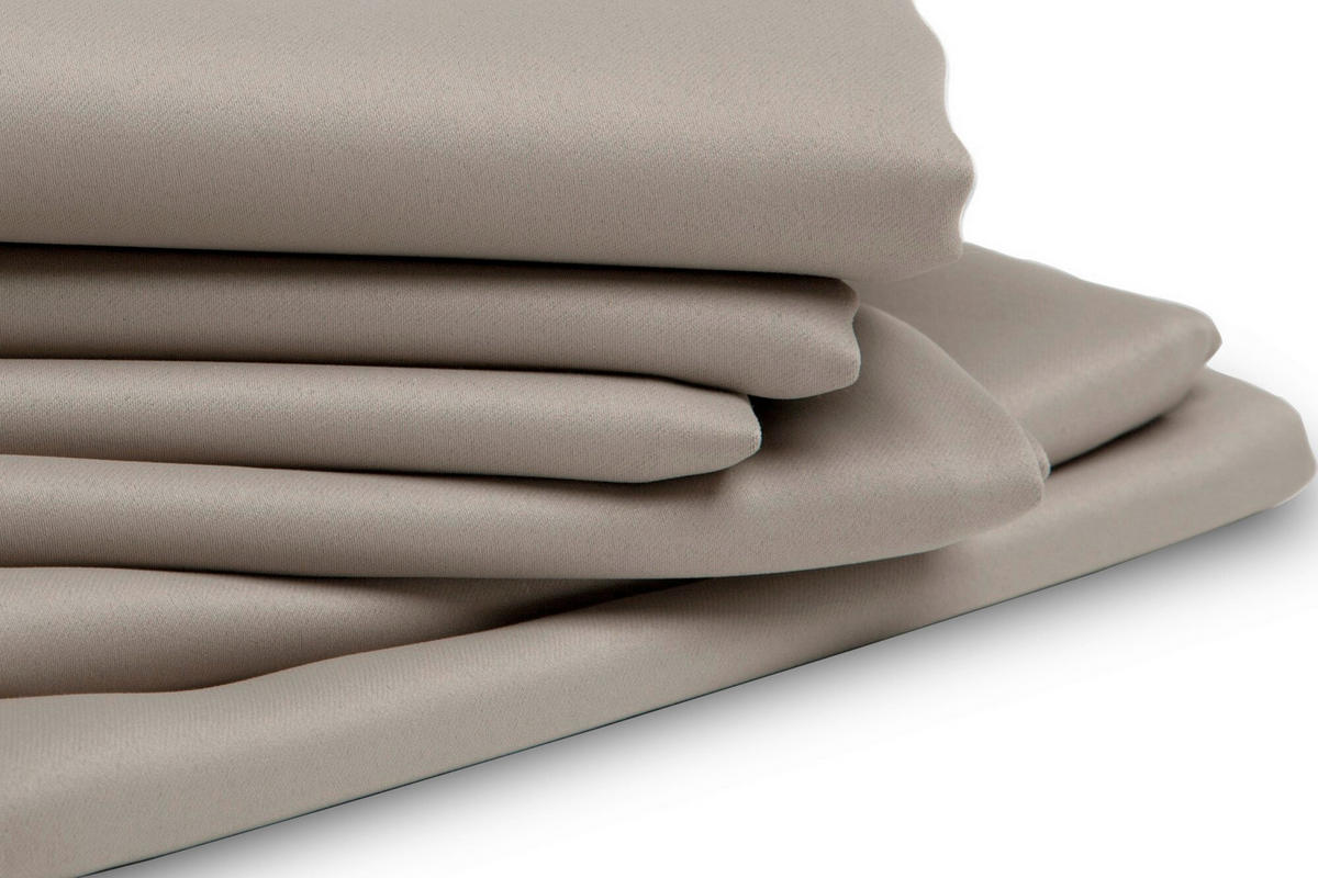 VERDUNKELUNGSVORHANG Verdunkelung  - Taupe, Basics, Textil (140/260cm)