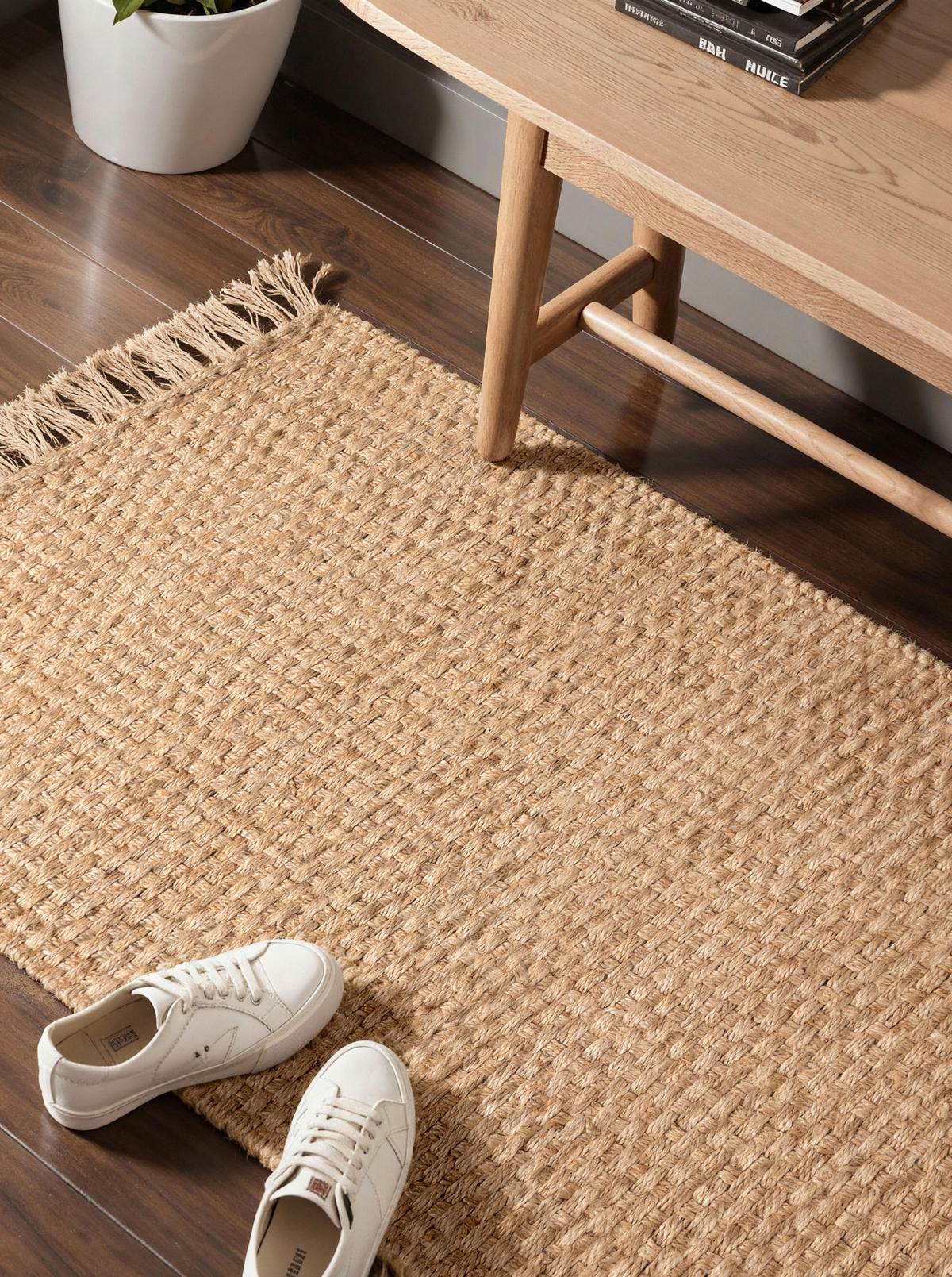 JUTETEPPICH 80/200 cm Handloom 1.0 Goldbraun  - Goldbraun, Basics, Textil (80/200cm) - Hanse Home