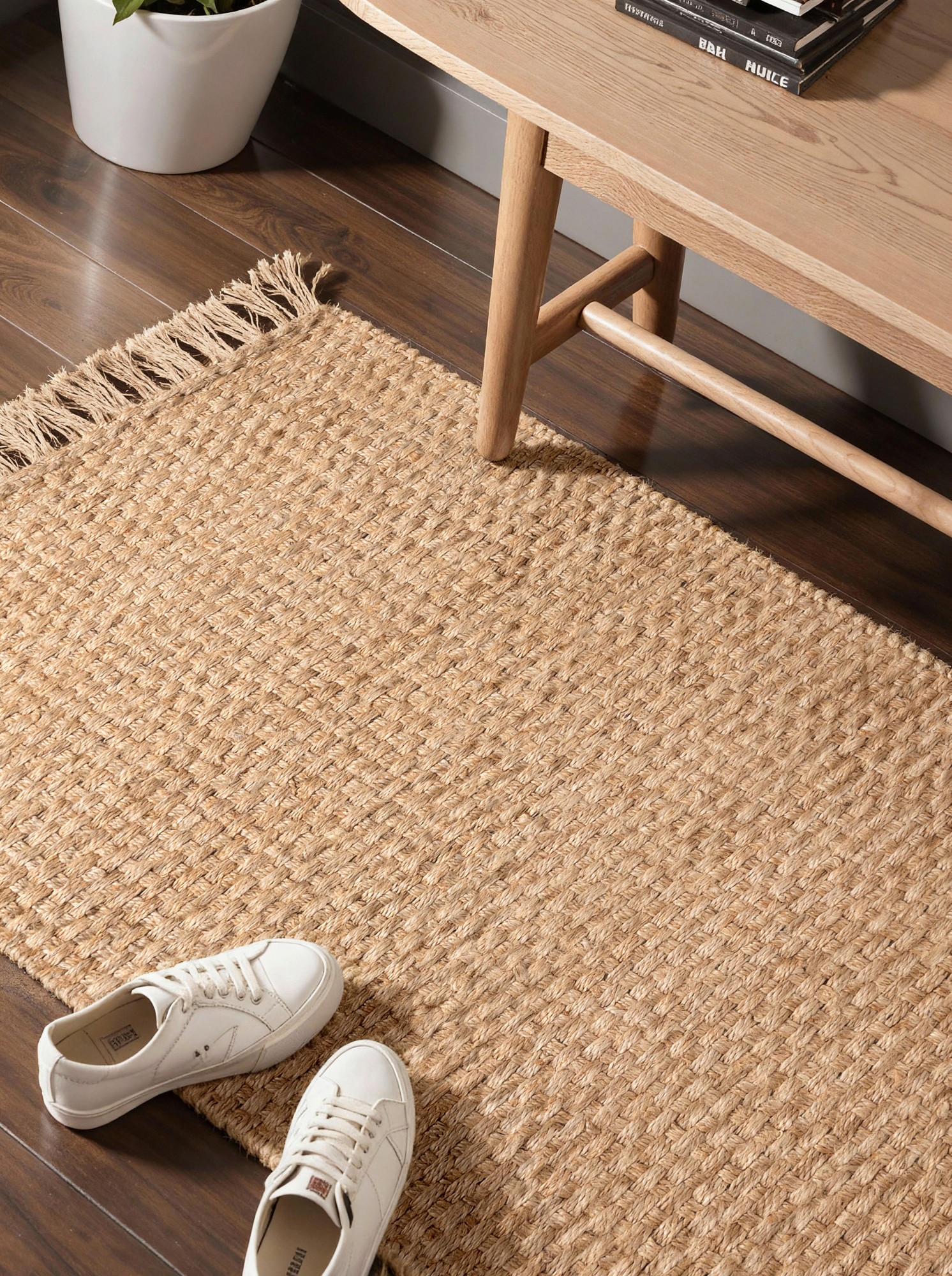 Hanse Home Juteteppich Handloom 1.0 Goldbraun 80x200 cm