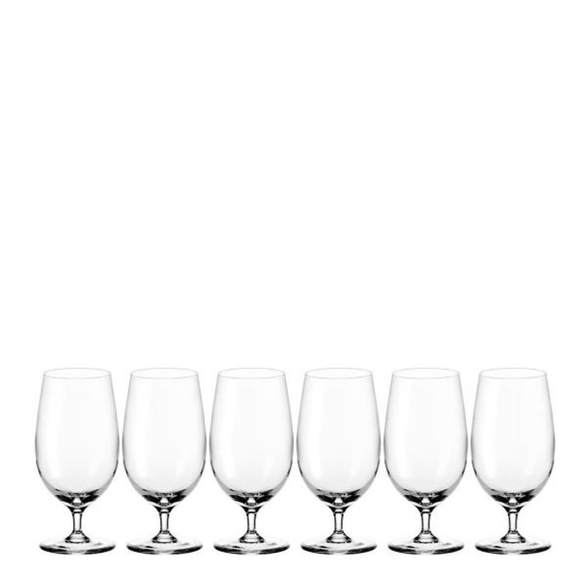 GLÄSERSET Ciao+ 6-teilig  - Klar, Basics, Glas (24,9/16,8/16,6cm) - Leonardo