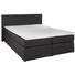 BOXSPRINGBETT in Anthrazit - Anthrazit/Schwarz, Design, Kunststoff/Textil (160/200cm) - Carryhome BOXSPRINGBETT in Anthrazit - Anthrazit/Schwarz, Design, Kunststoff/Textil (160/200cm) - Carryhome