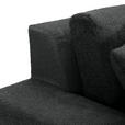ECKSOFA  Anthrazit Bouclé  - Greige/Anthrazit, MODERN, Kunststoff/Textil (255/255cm) - Landscape