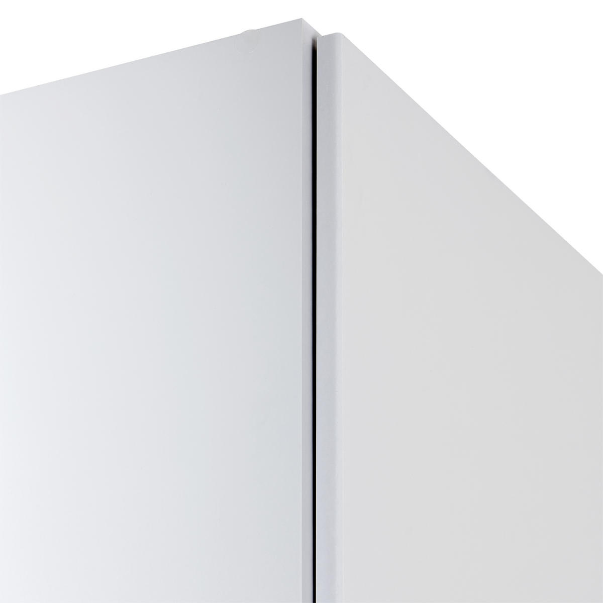 DREHTÜRENSCHRANK in Hellgrau  - Hellgrau/Alufarben, Modern, Holzwerkstoff (136/229/54cm) - Rauch Möbel