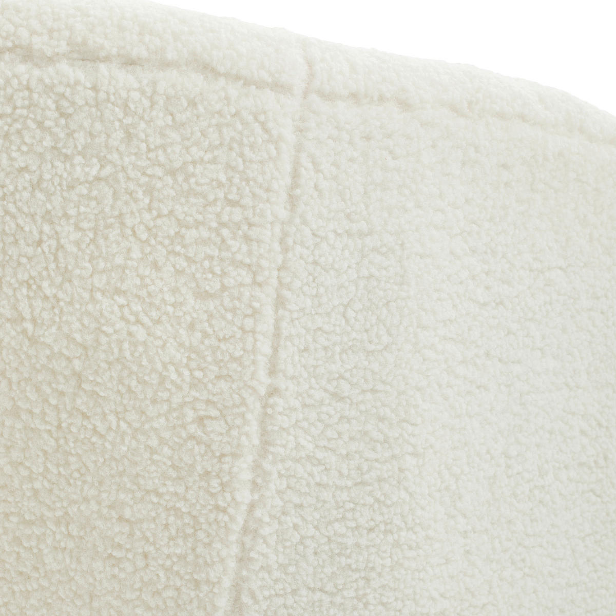 SESSEL Bouclé, Teddystoff Naturfarben, Weiß    - Weiß/Naturfarben, MODERN, Holz/Textil (74/71/72cm) - Livetastic