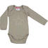 BABYBODY-SET - Taupe, Basics, Textil (62/68) - My Baby Lou