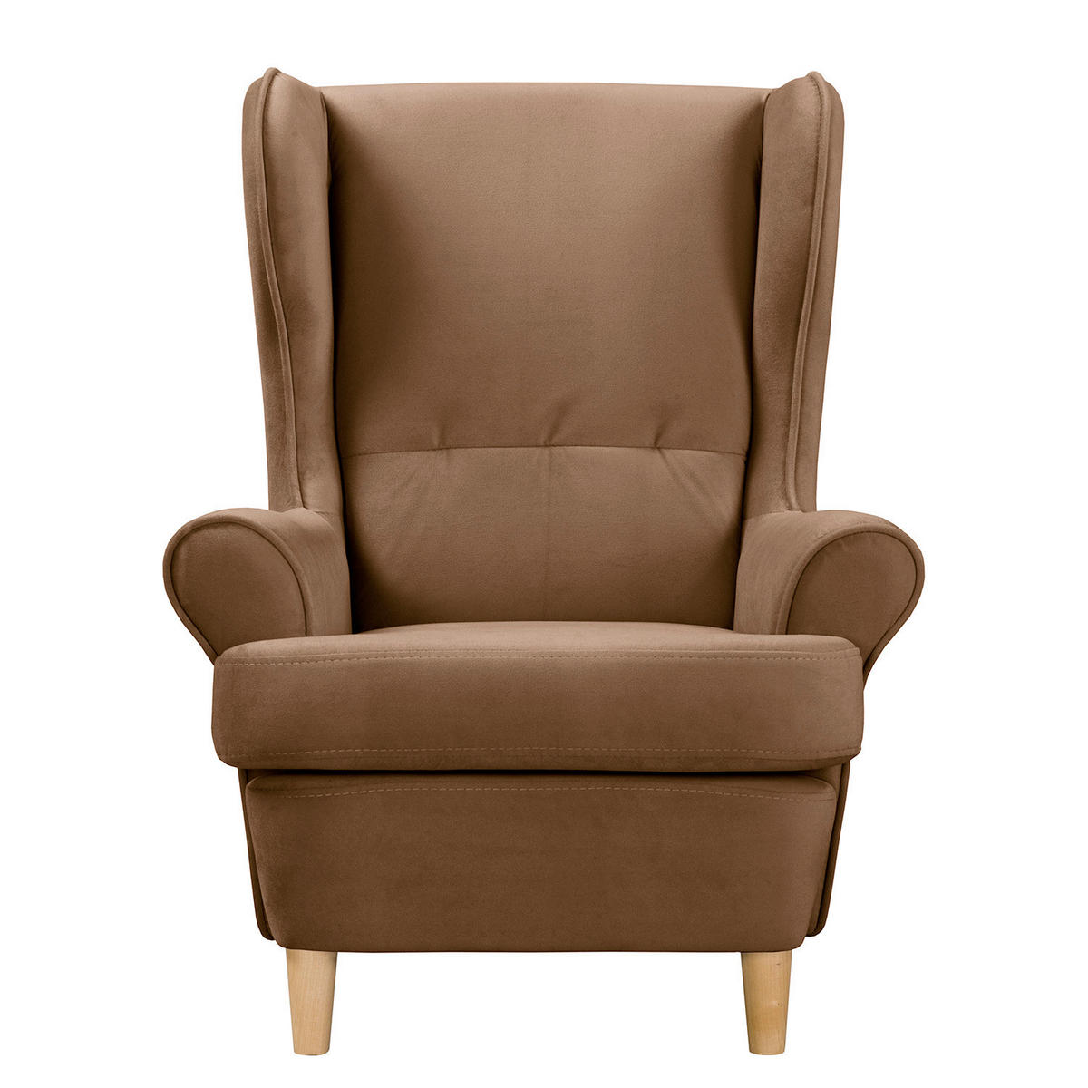 KINDERSESSEL Scandi Mini  - Dunkelbraun, Design, Textil (60/74/69cm) - Livetastic