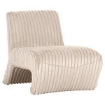 SESSEL in Cord Creme  - Creme/Schwarz, KONVENTIONELL, Kunststoff/Textil (68/72/89cm) - Carryhome