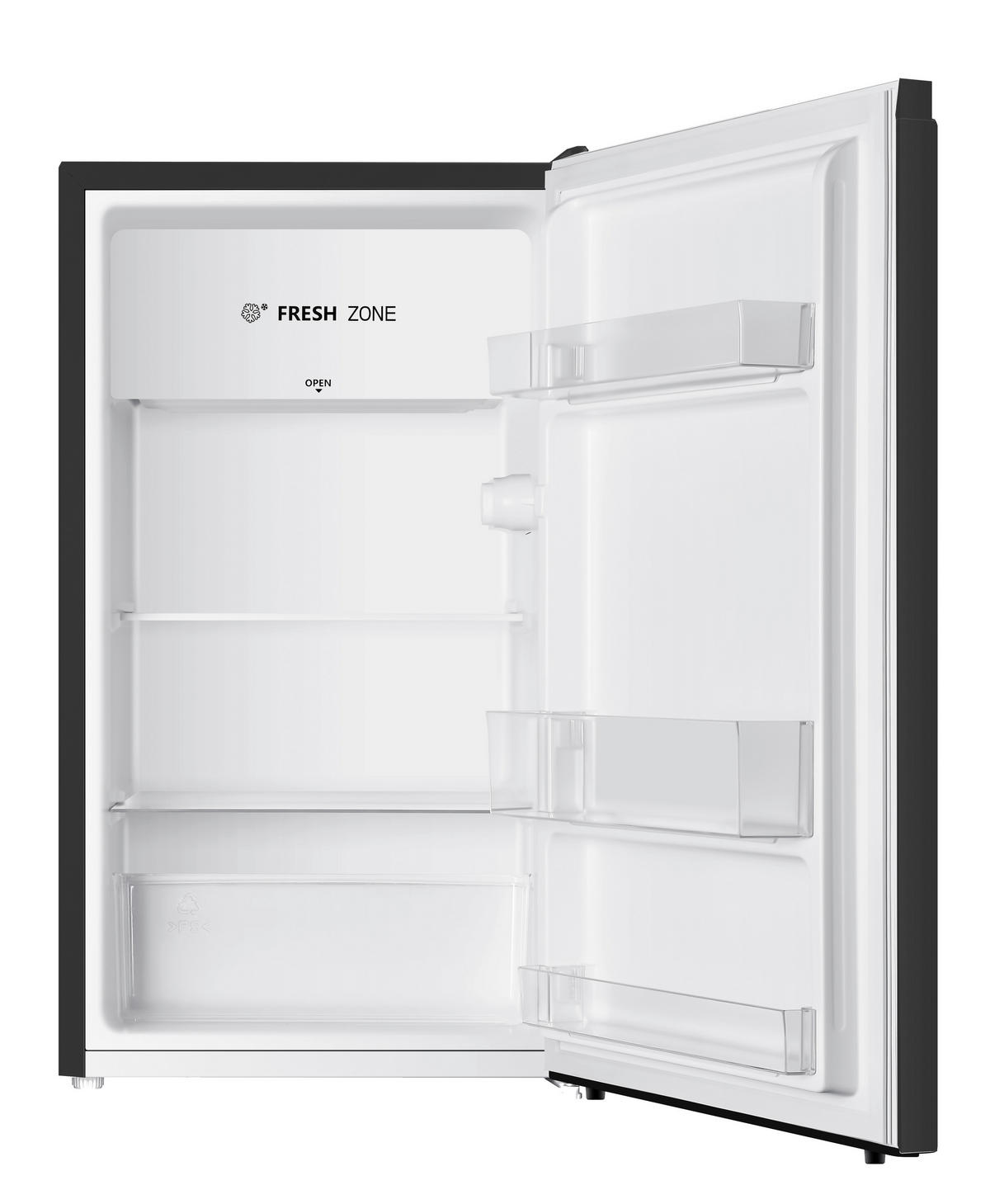 KÜHLSCHRANK 47,5/84,2/44,8 cm KS93 B  - Schwarz, Trend, Kunststoff/Metall (47,5/84,2/44,8cm) - PKM