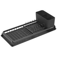 GESCHIRRABTROPFTASSE   - Dunkelgrau, Design, Kunststoff/Metall (20/12,6/46,3cm) - Brabantia