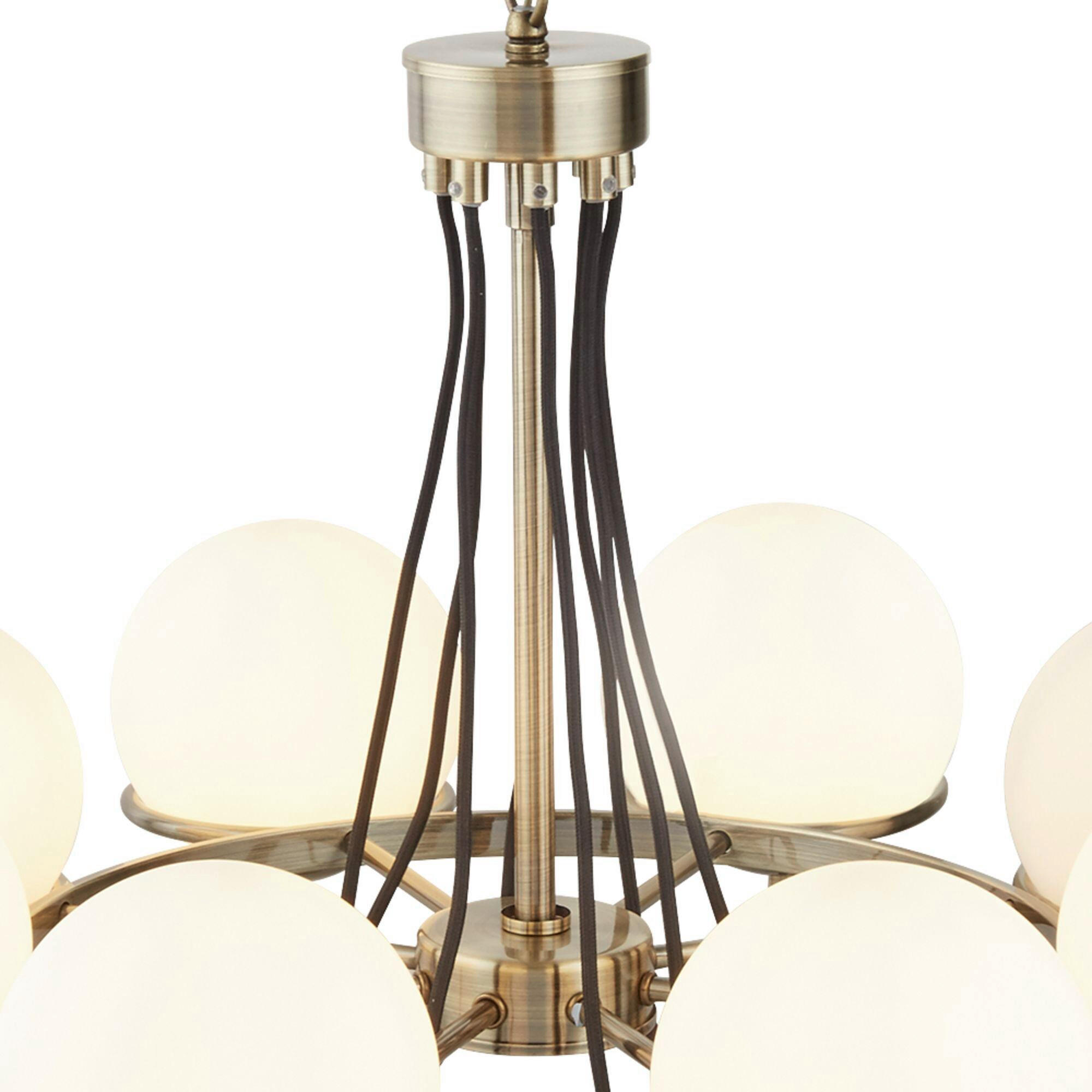 LESTENEC  Sphere      75/150 cm      E14 - barve medenine, Konvencionalno, kovina/steklo (75/150cm)