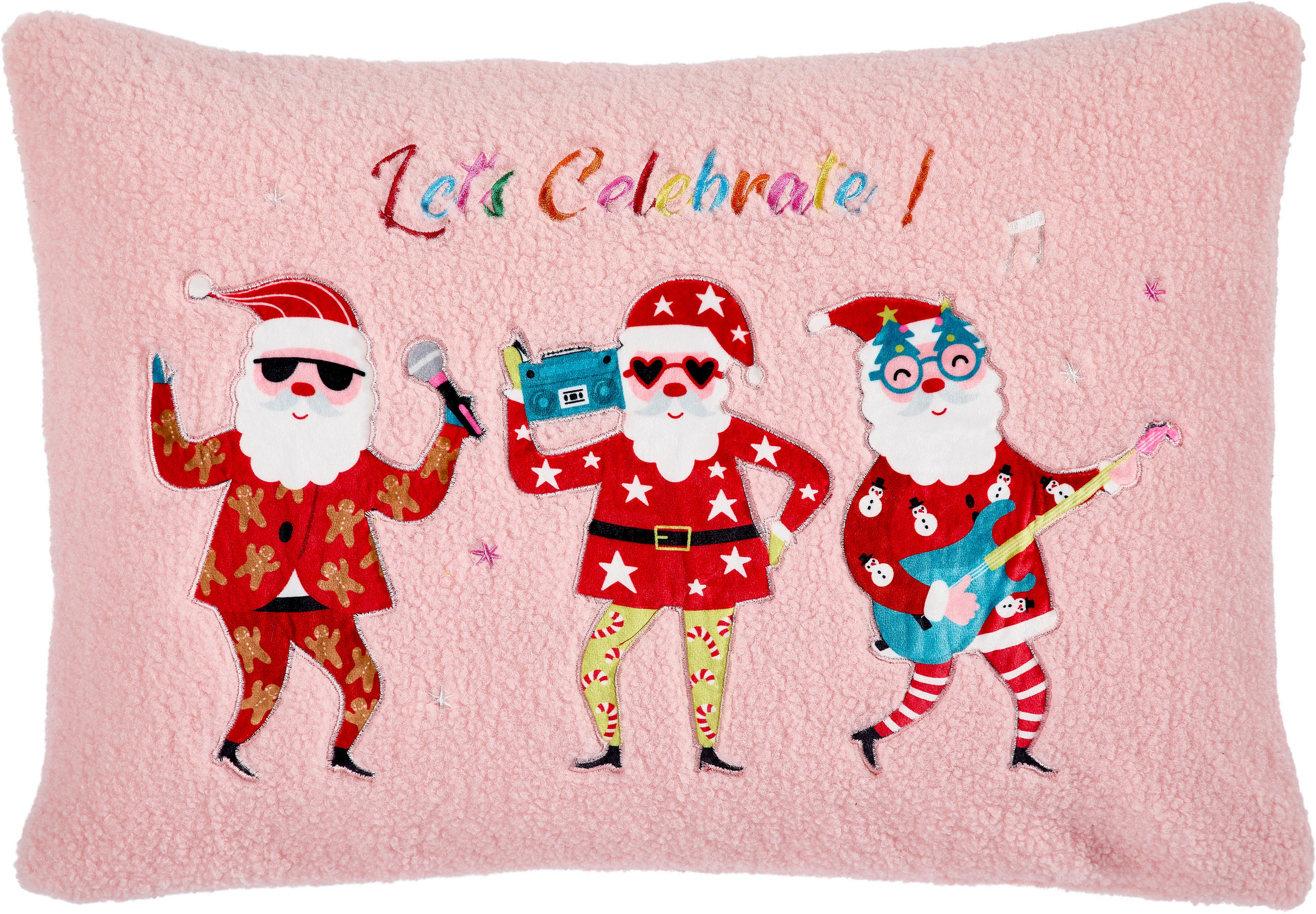 KISSENHÜLLE ROCK 40/60 cm  - Rosa, Textil (40/60cm) - X-Mas