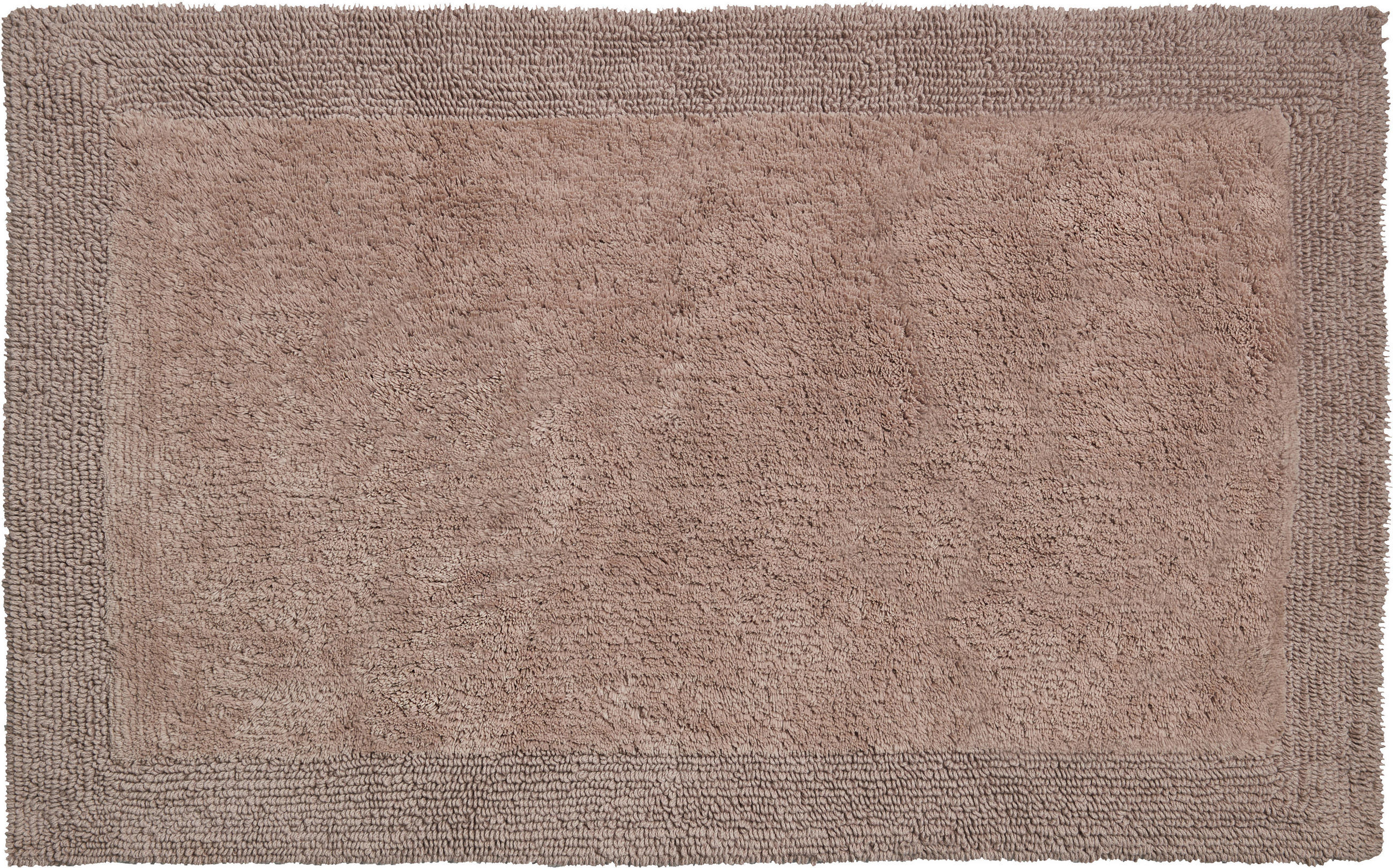 BADTEPPICH Luxor Taupe 50/80 cm  - Taupe, Basics, Kunststoff/Textil (50/80cm) - Grund