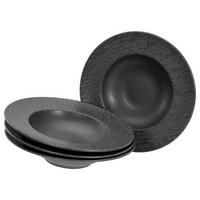 PASTATELLER Steinzeug 4-teilig  - Anthrazit, Trend, Keramik (27cm) - Creatable