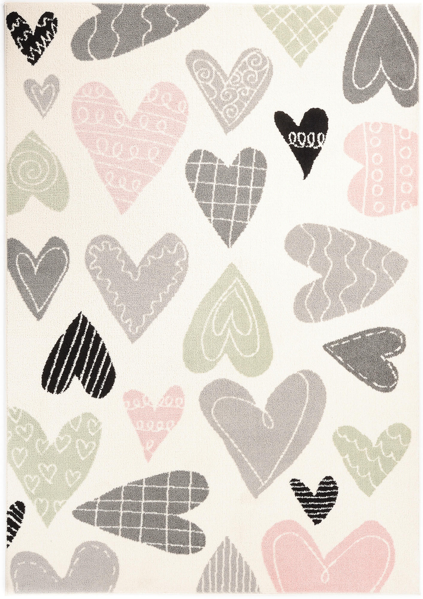 KINDERTEPPICH 65/130 cm  - Multicolor, Design, Textil (65/130cm) - Ben'n'jen