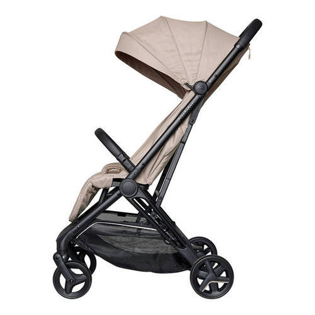 BUGGY RE-ACT  - Taupe/Schwarz, Basics, Kunststoff/Textil (108/85/51,5cm)