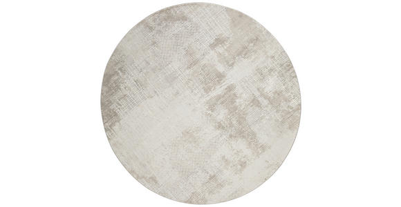 VINTAGE-TEPPICH 200 cm Creme rund  - Creme, Design, Textil (200cm) - Dieter Knoll