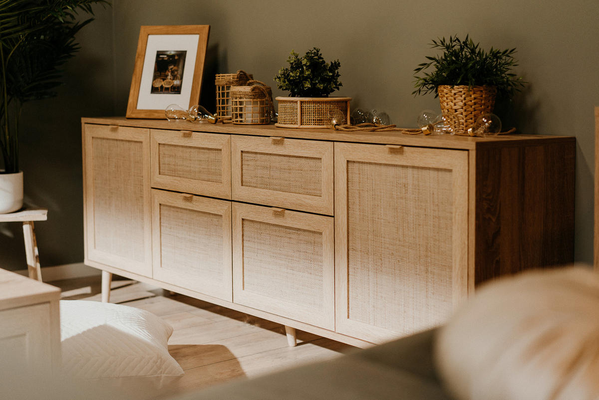 SIDEBOARD  in 180/71/40 cm  - Sonoma Eiche, Natur, Holz/Holzwerkstoff (180/71/40cm) - MID.YOU