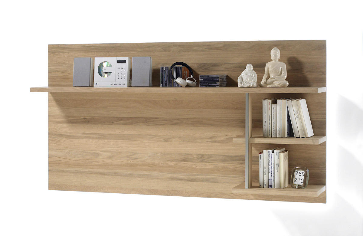 WANDBOARD in 184/96/29 cm Eichefarben - Eichefarben, Konventionell, Holz/Metall (184/96/29cm) - MID.YOU