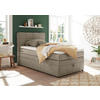 BOXSPRINGBETT 120/200 cm  in Sandfarben  - Sandfarben, KONVENTIONELL, Kunststoff/Textil (120/200cm) - MID.YOU