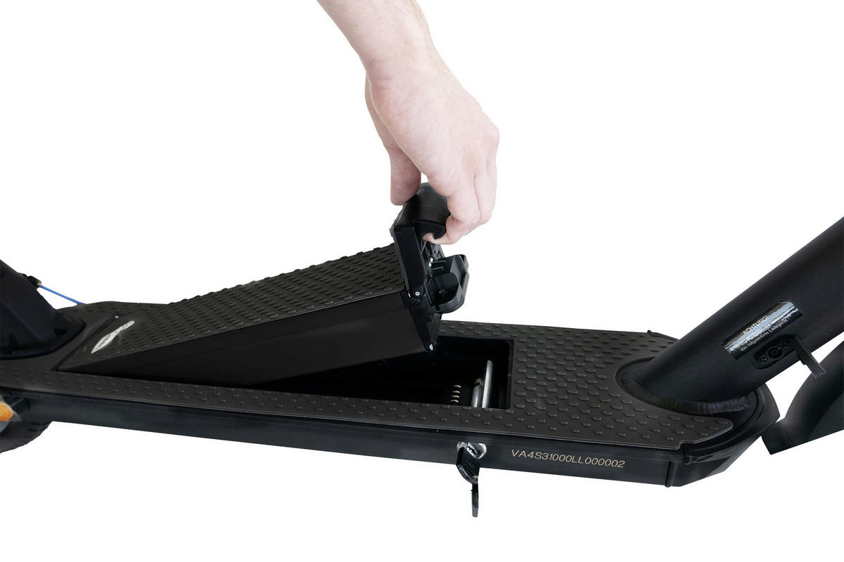 E-SCOOTER ESA1919 EKFV  - Schwarz, KONVENTIONELL (108/43/114cm)