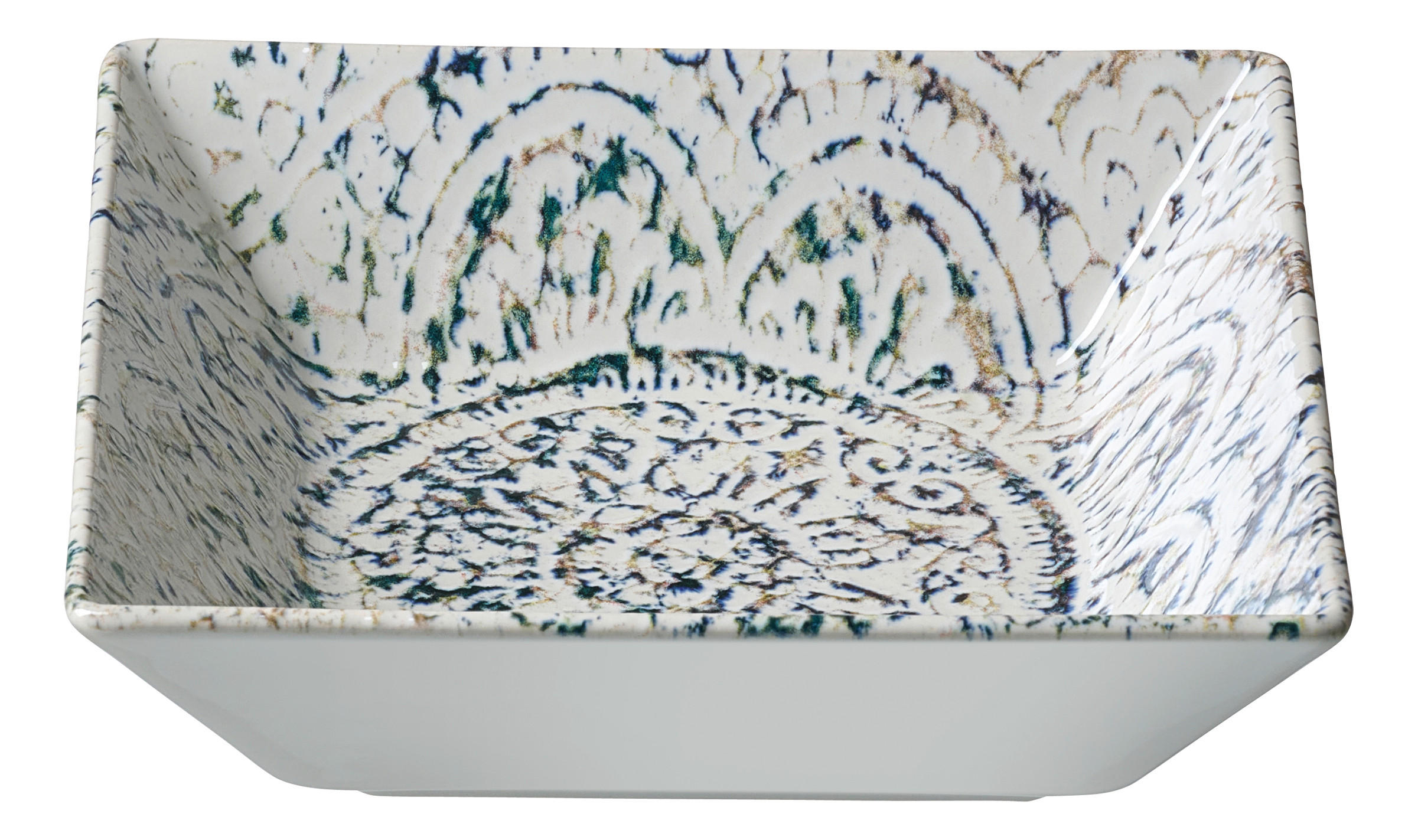 SCHALE   - Blaugrau, KONVENTIONELL, Keramik (13/13/5cm) - Ritzenhoff Breker