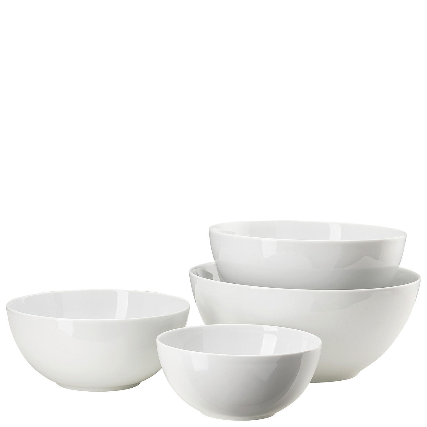 SCHÜSSELSET Thomas Daily - Weiss 4-teilig  - Weiß, Basics, Keramik (37,4/29,4/28,2cm) - Thomas