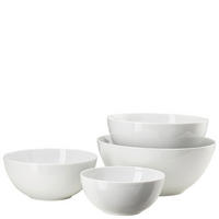 SCHÜSSELSET Thomas Daily - Weiss 4-teilig  - Weiß, Basics, Keramik (37,4/29,4/28,2cm) - Thomas