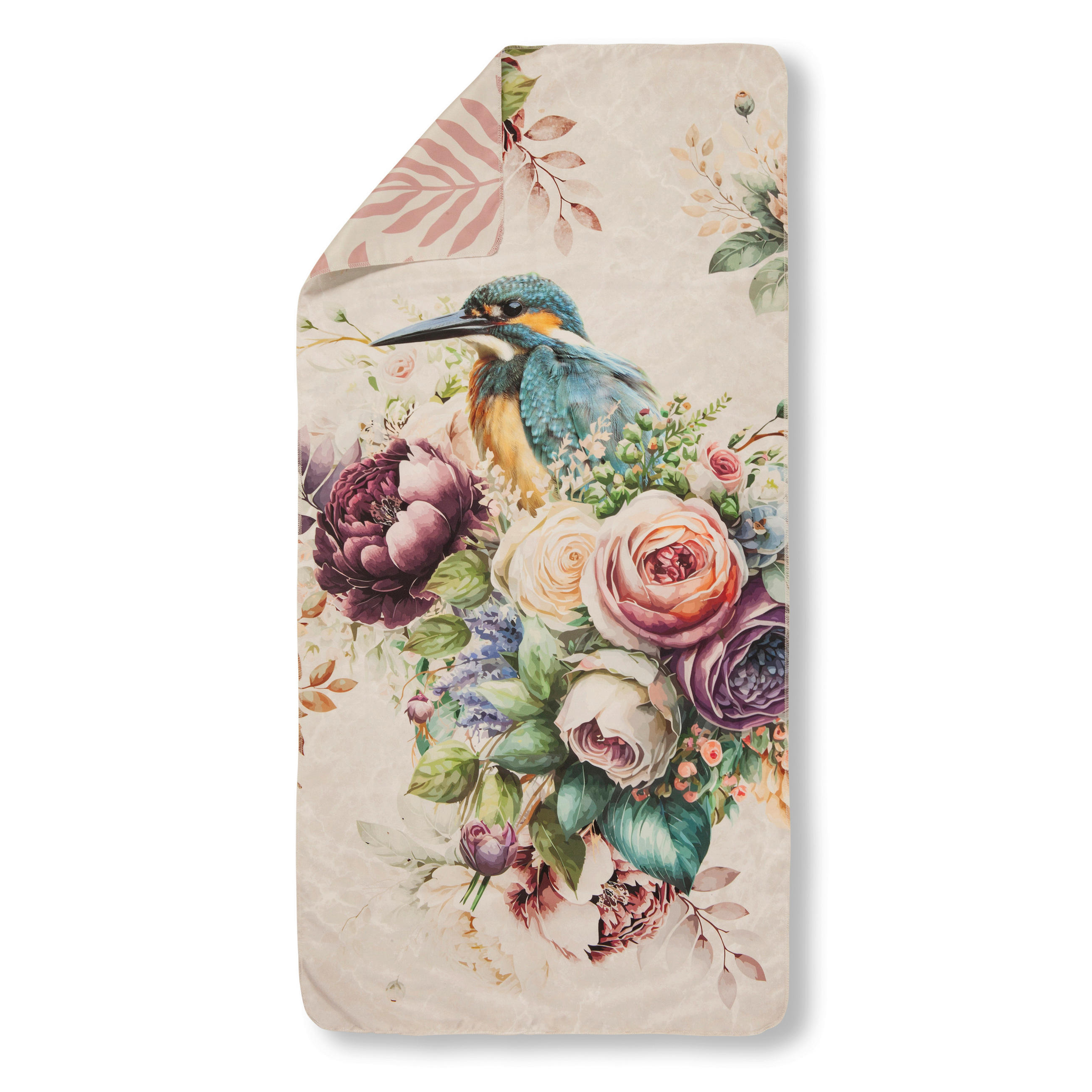 SPORTHANDTUCH 50/100 cm Descanso Multicolor, Sandfarben, Beige  - Sandfarben/Beige, Design, Textil (50/100cm)