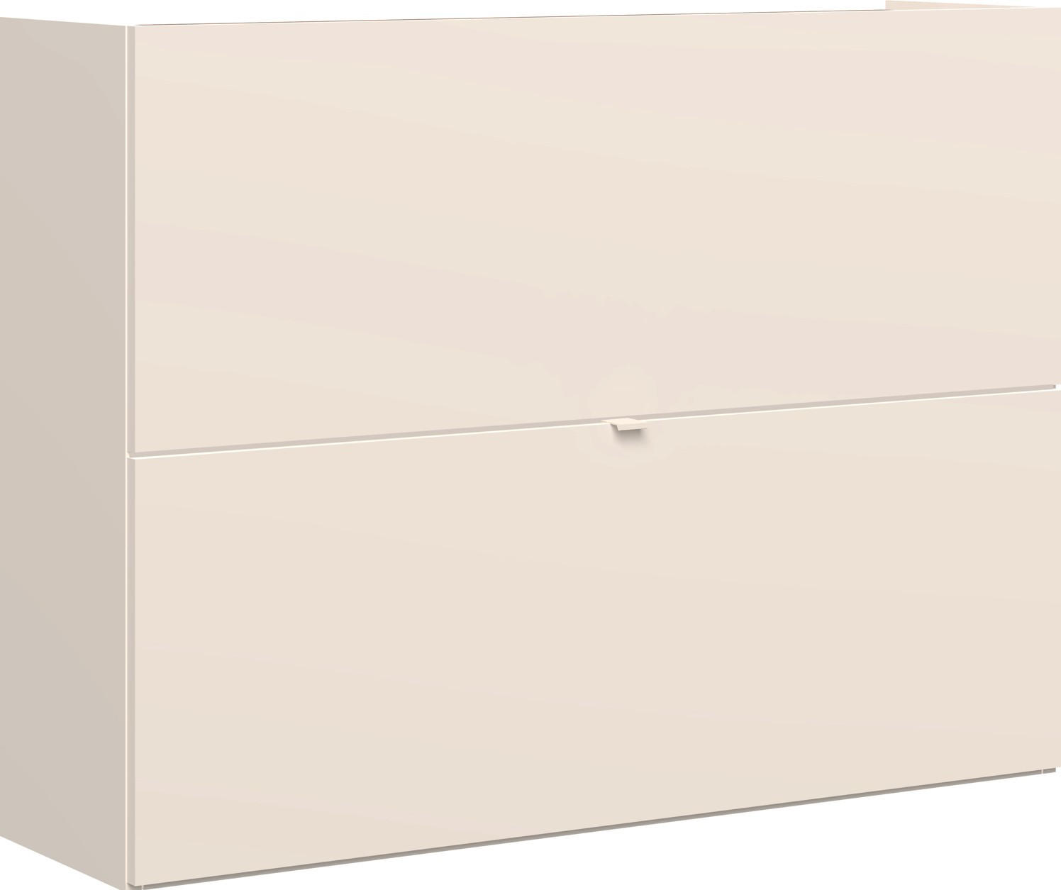 Mid.you Schuhkipper Eiche, Kaschmir 104x77x29 cm