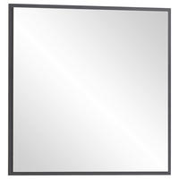 WANDSPIEGEL 67/67/3 cm    in quadratisch  - Schwarz, Design, Glas/Holzwerkstoff (67/67/3cm) - MID.YOU