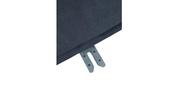 SOFAELEMENT  in Plüsch Anthrazit  - Anthrazit/Schwarz, KONVENTIONELL, Kunststoff/Textil (125/66/155cm) - Carryhome