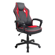 GAMINGSTUHL - Rot/Schwarz, Design, Kunststoff/Textil (65/110-120/69cm) - Xora