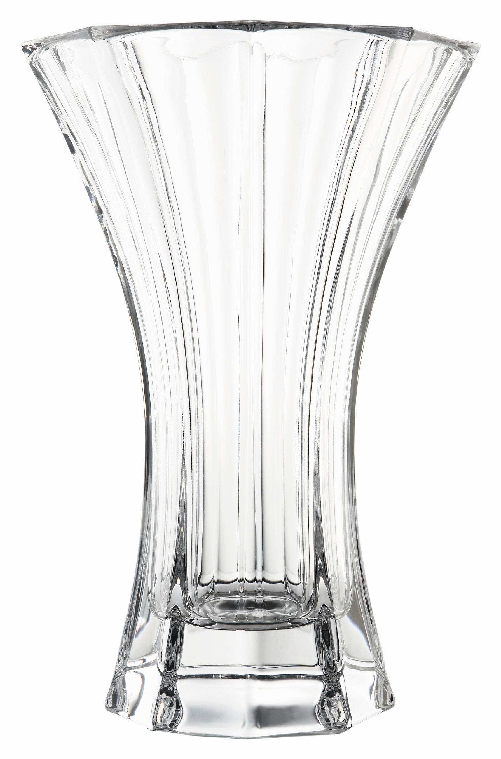 VAZA SAPHIR, 21 CM  steklo  - prozorno, Basics, steklo (21cm) - Nachtmann