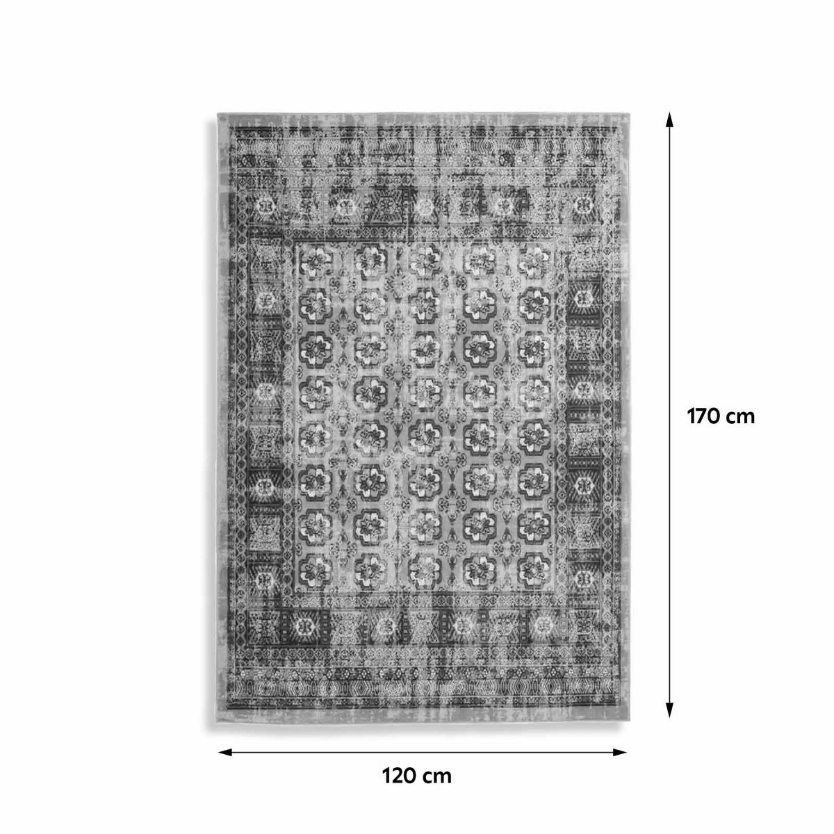 VINTAGE-TEPPICH 120/170 cm Ariya Rot  - Rot, Trend, Textil (120/170cm) - Kayoom