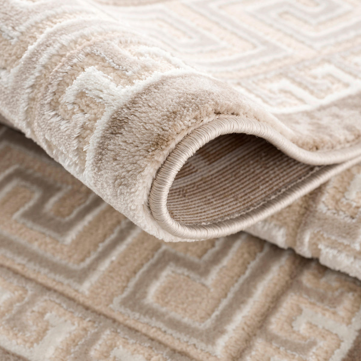 WEBTEPPICH 80/150 cm Harmony Beige  - Beige, LIFESTYLE, Textil (80/150cm)