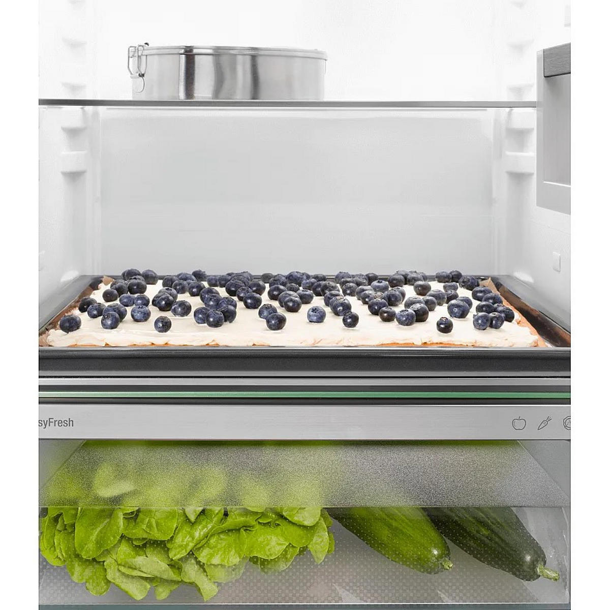 KÜHL-GEFRIER-KOMBINATION ICNc 5103  - Weiß, Basics, Glas/Kunststoff (55,9/177/54,6cm) - Liebherr
