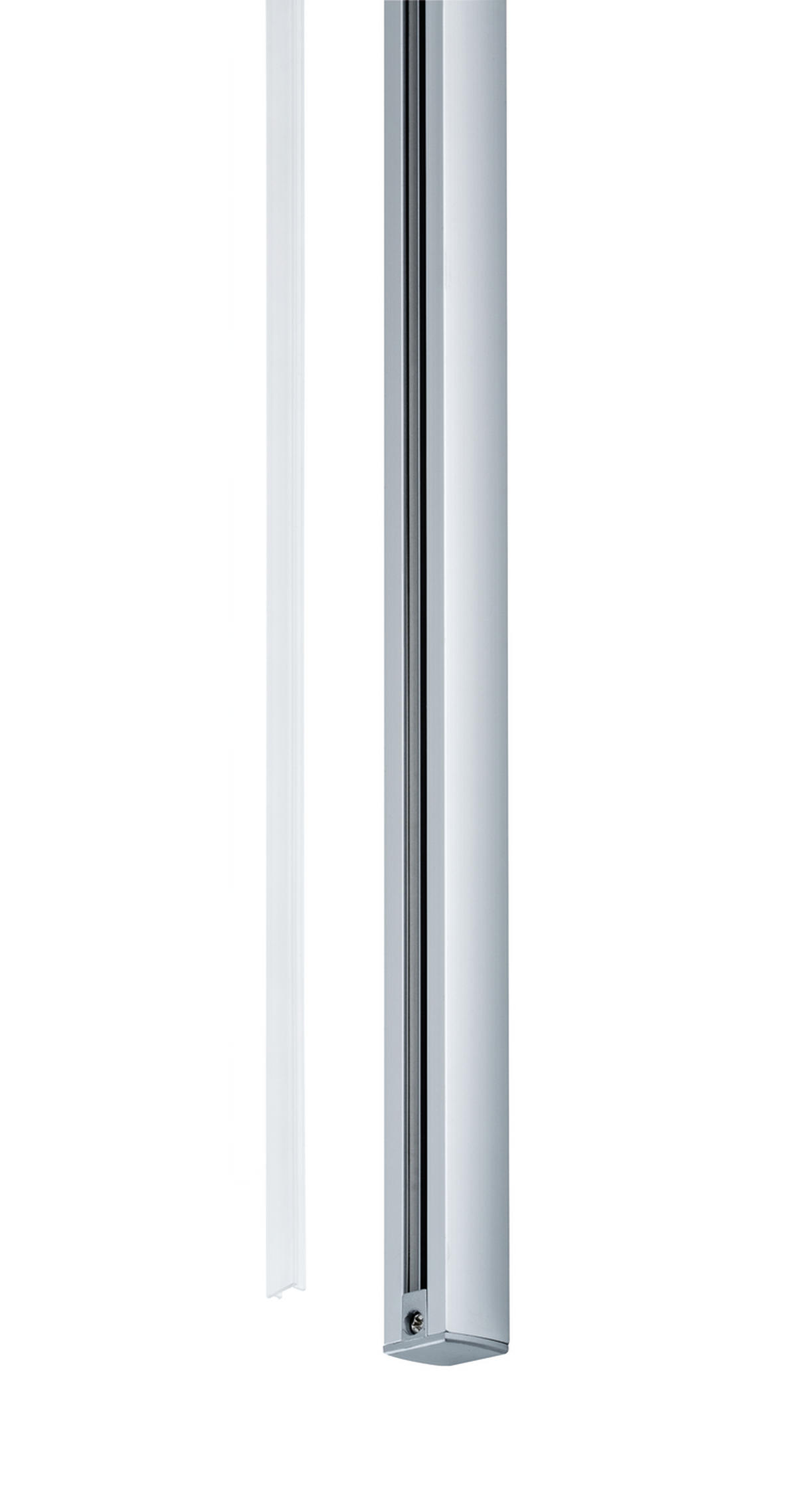 SCHIENENSYSTEM-ABDECKSCHIENE - Transparent, Basics, Kunststoff (68/1cm) - Paulmann