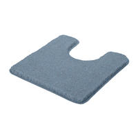 WC-VORLEGER Pastellblau  - Pastellblau, Design, Kunststoff (55/55/3cm) - Kleine Wolke