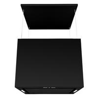 DUNSTABZUGSHAUBE 60101  - Schwarz, Basics, Metall (60/80-150/42cm) - Mican