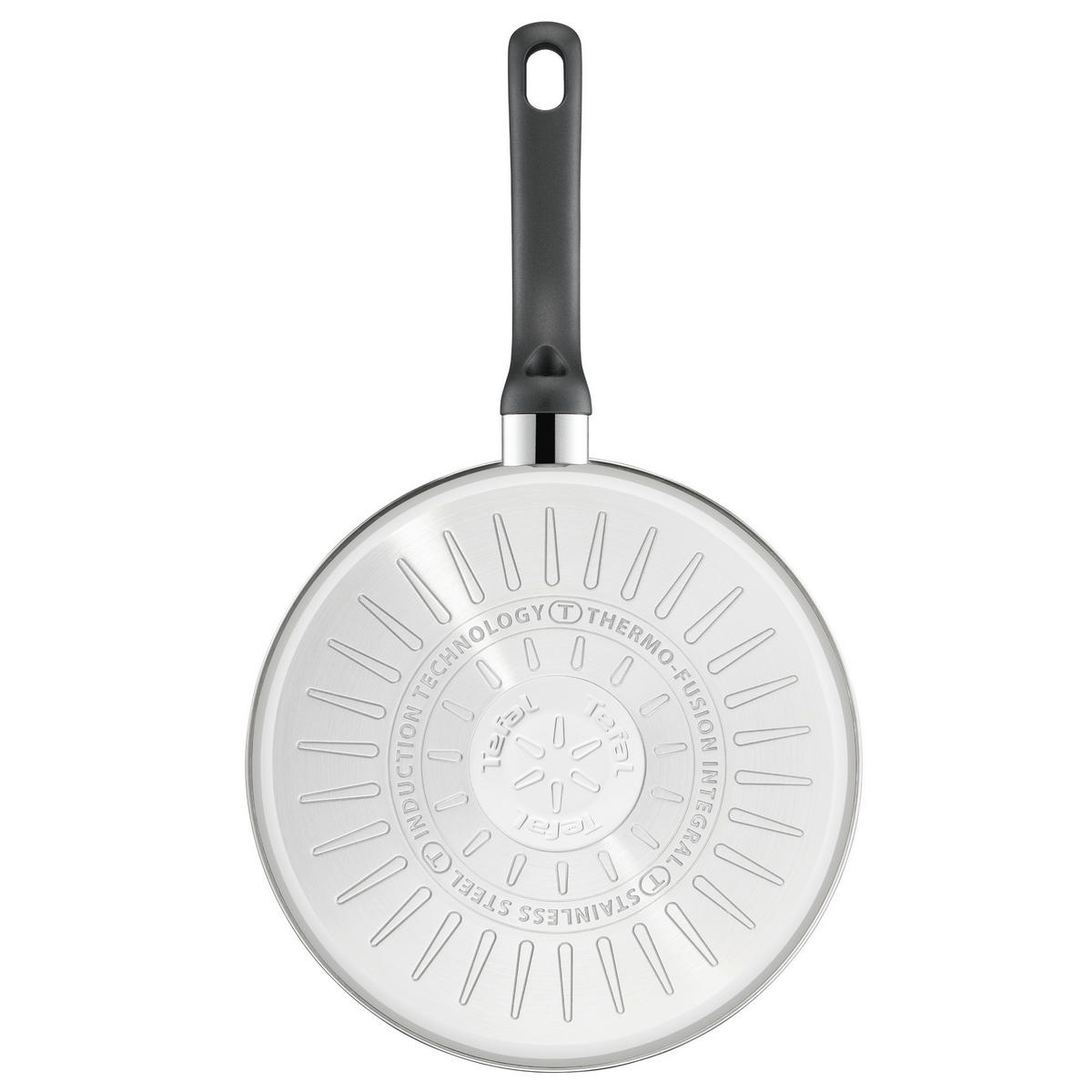 SCHMORPFANNE Duetto Silitan®-Antihaftbeschichtung  - Edelstahlfarben, Basics, Metall (25,6/11,2/44,5cm) - Tefal