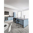 EINBAUKÜCHE   - Pastellblau, Design, Holzwerkstoff - Xora